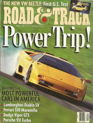 ROAD & TRACK 1998 APR - NEW BEETLE, 911 TURBO, MX-5